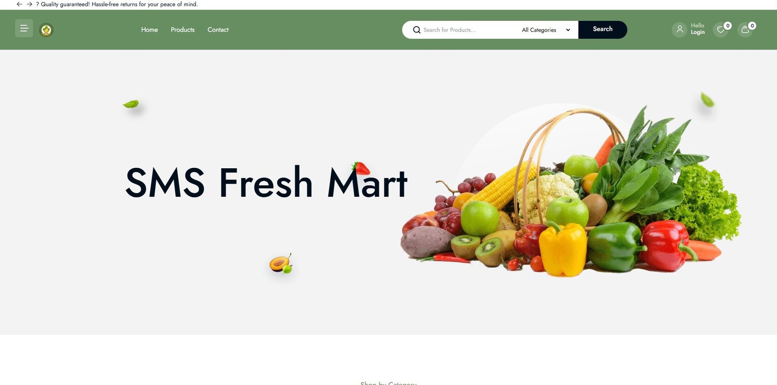 SMS Fresh Mart